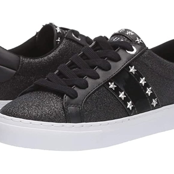 Guess Shoes - 💙 NIB ** Guess Lace-up Glitter Sneaker